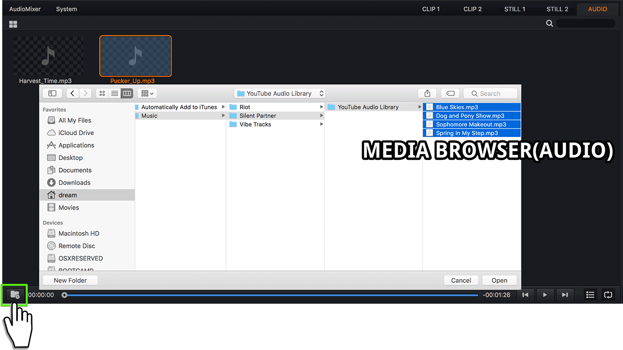 Media Browser-Audio